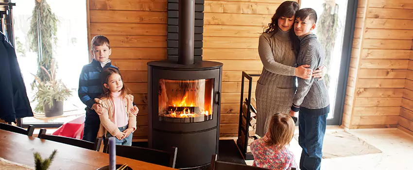 Morso Cast Iron Fireplace Insert Installation in Gainesville, Texas