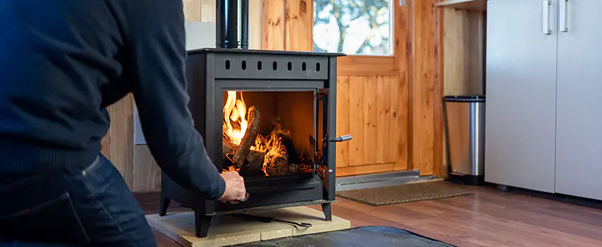 Open Hearth Wood Fireplace Installation in Gainesville, TX