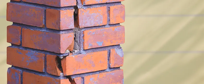 Repairing Cracked Porcelain Tiles for Fireplace in Gainesville, TX